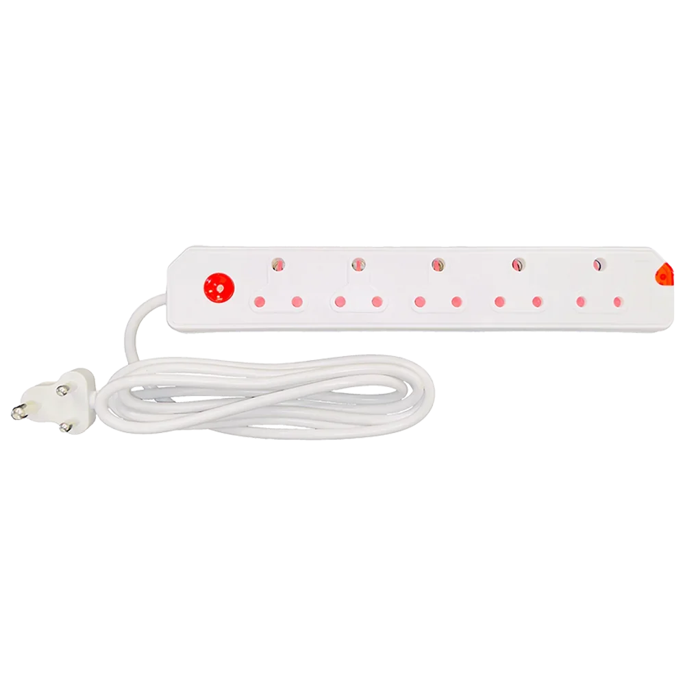 ele0840.webp MTS ELECTRIC MULTIPLUG 5WAY +3.0M CORD - Image 1
