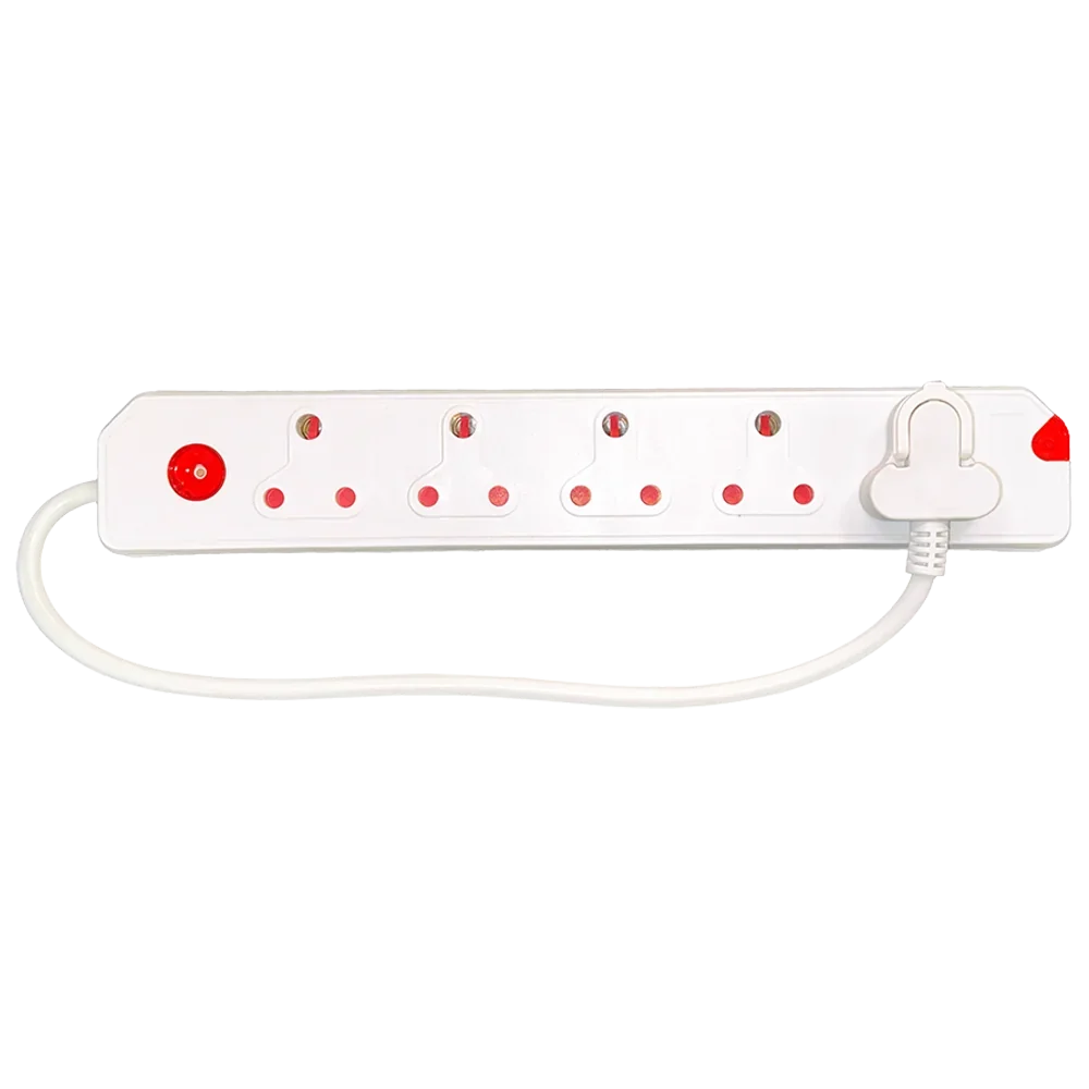 ele0845.webp MTS ELECTRIC MULTIPLUG 5WAY +0.5M CORD - Image 1