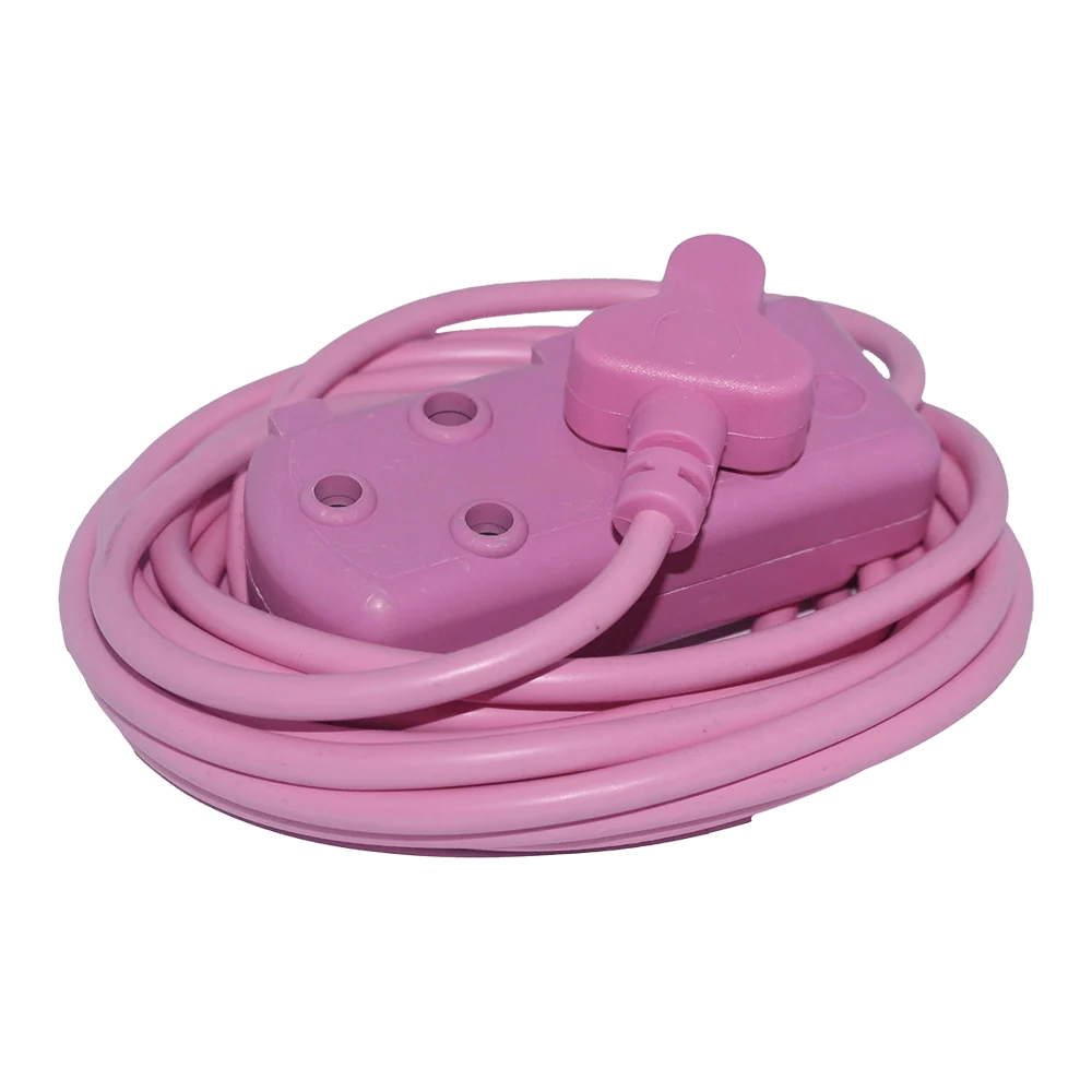 ele1030pink.webp MTS ELECTRIC EXTENSION LEAD 3MX1.0MM PINK - Image 1