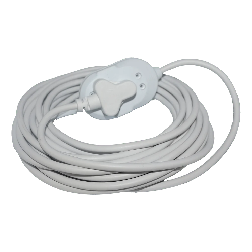 ele1040p.webp MTS ELECTRIC EXTENSION LEAD10MX1.0MM WHITE - Image 1