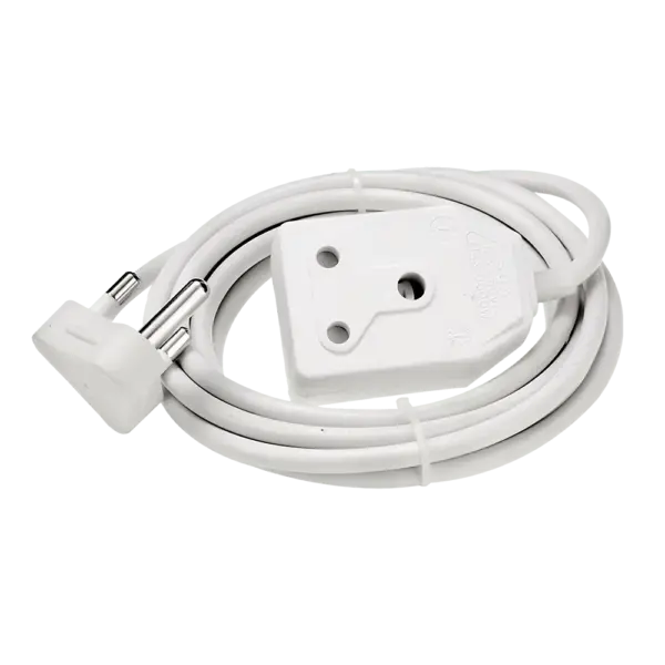 MTS ELECTRIC EXTENSION LEAD 3MX1.5MM WHITE