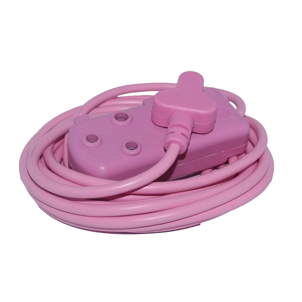 ele1080pink.webp MTS ELECTRIC EXTENSION LEAD 3MX1.5MM PINK - Image 1