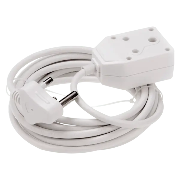 MTS ELECTRIC EXTENSION LEAD 5MX1.5MM WHITE