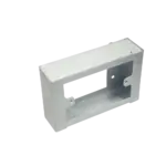 MTS ELECTRIC WALL BOX STEEL WHITE 2X4