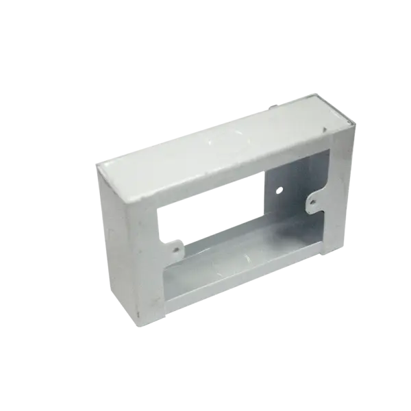 MTS ELECTRIC WALL BOX STEEL WHITE 2X4