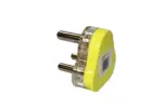 ELECTRICMATE PLUG TOP 16A HOLLOW PIN WHITE - Image 2