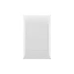 ELECTRICMATE SOCKET  2X4 BLANK PLATE WHITE