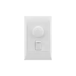 ELECTRICMATE SWITCH  260W DIMMER 1 LEVER WHITE