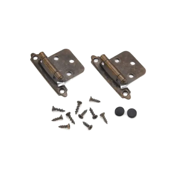 FASCOR HINGE SELF CLOSE ANT/BRASS P/2