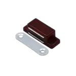 FASCOR CATCH MAGNETIC PVC BROWN P/2