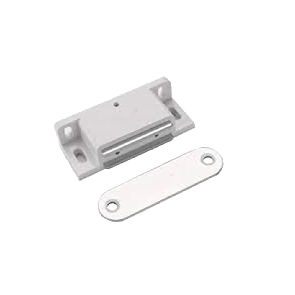 fas65555.webp FASCOR CATCH MAGNETIC PVC WHITE P/2 - Image 1