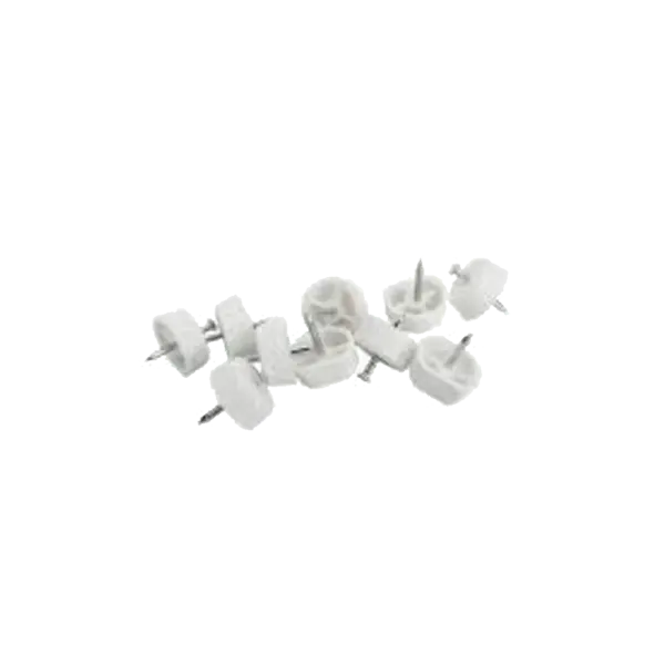 FASCOR SHELF NAILS WHITE P/40