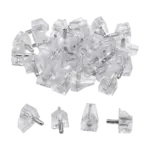 FASCOR SHELF STUDS CLEAR P/40