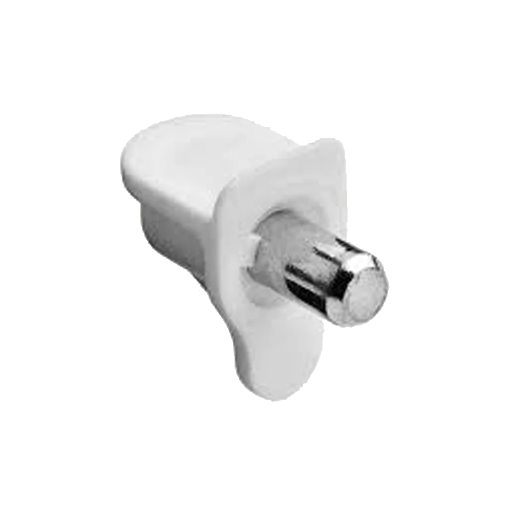 fas65654.webp FASCOR SHELF SUPPORT WHITE P/40 - Image 1