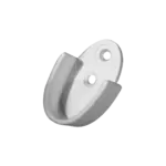 FASCOR ROD OVAL HOLDER OPEN WHITE P/4