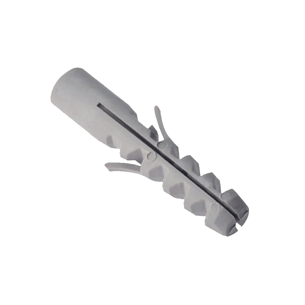 fas6720.webp FASCOR WALL PLUG NYLON GREY M8 P/30 XXX - Image 1
