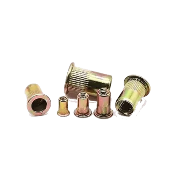 FASCOR RIVNUTS YELLOW ZINC PLATED 4MM P/10