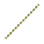FASCOR CHAIN BALL BRASS PLATED 3.2mmX1M