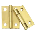 FASCOR HINGE BUTT BRASS PLATED  50MM P/2