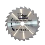 FOX CIRCULAR SAW BLADE WOOD 210X30X60T