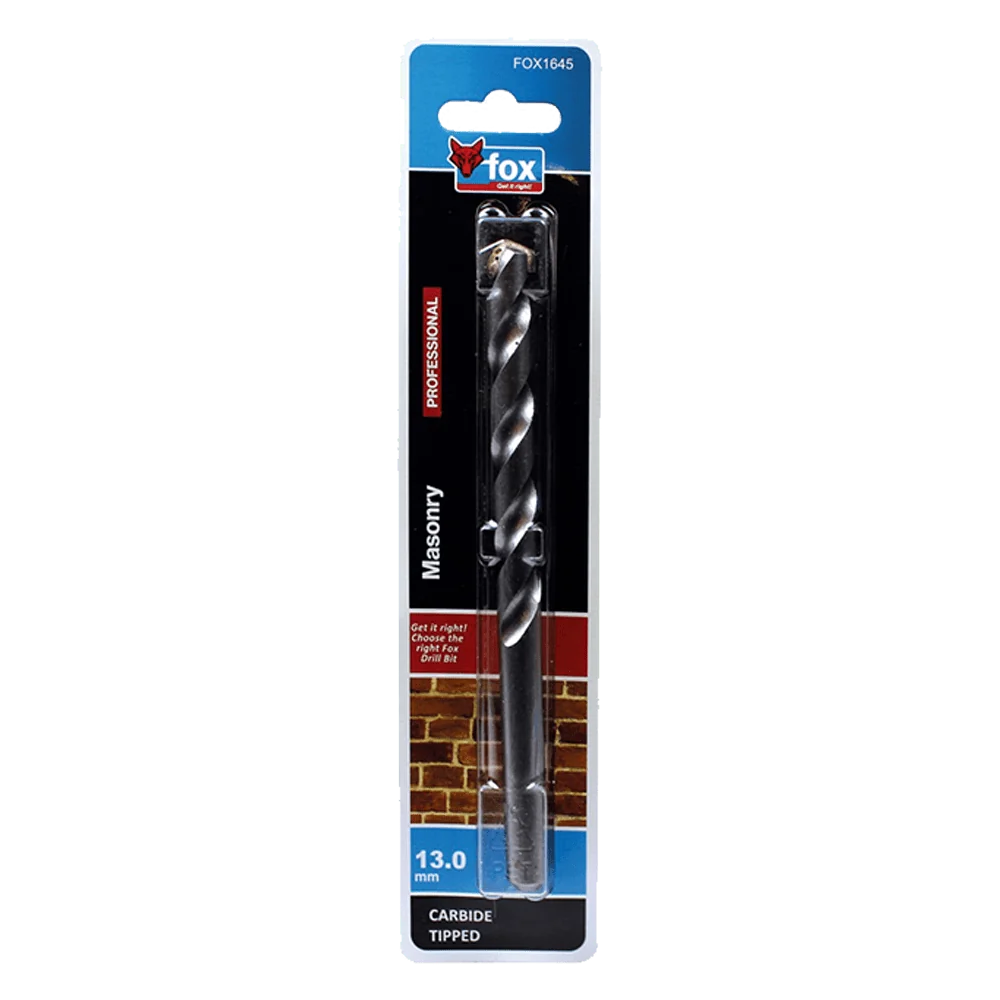 fox1645.webp FOX DRILL BIT MASONRY PRO 13.0X150MM - Image 1
