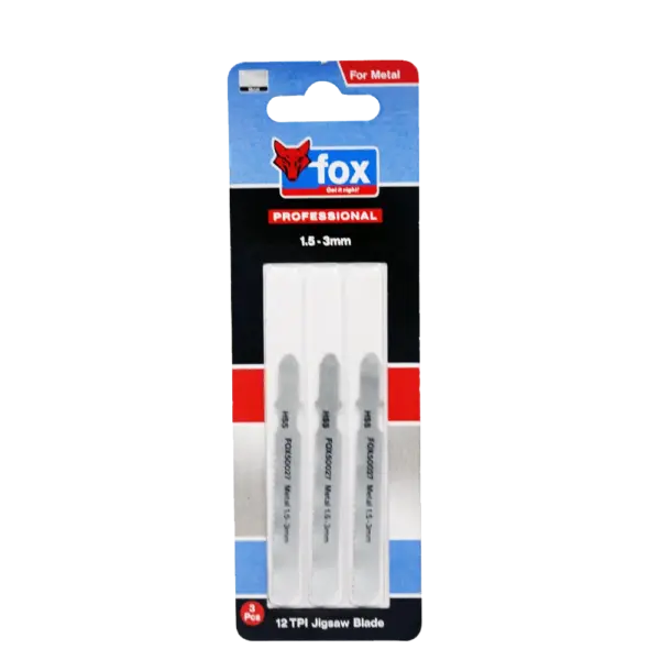 FOX BLADE JIGSAW T-SHANK METALCUT PROG P2