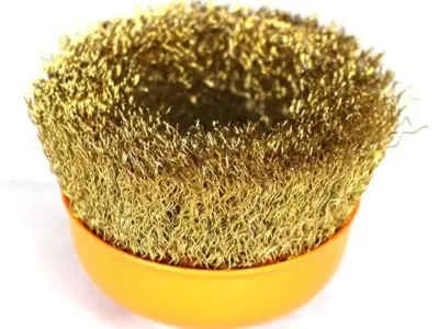 FOX WIRE CUP BRUSH CRIMPED M14  70MM(GRINDER)
