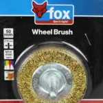 FOX WIRE WHEEL CRIMPED  50MM(DRILL)
