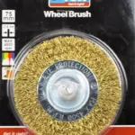 FOX WIRE WHEEL CRIMPED  75MM(DRILL)