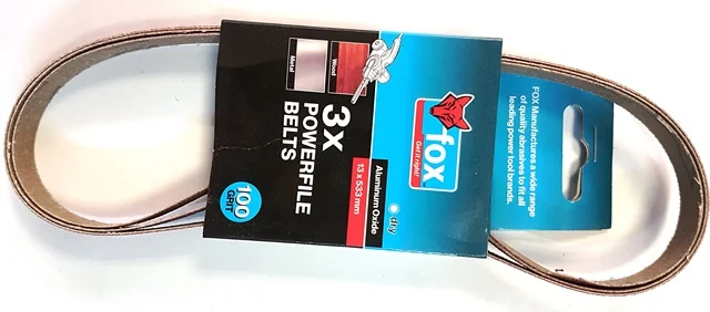 fox90420.webp FOX ABR BELT 13X533MM P/3 FINE XXX - Image 1