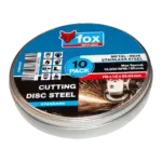 FOX DISC CUTTING STEEL 115X1.0MM IN METALCASE P/10