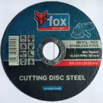 FOX DISC CUTTING STEEL STD 125X1.6MM