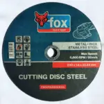 FOX DISC CUTTING S/STEEL PRO 230X1.6MM