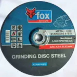 FOX DISC GRINDING STEEL STD 230X6.0MM