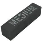FOX ABR RUBBING BRICK 50X50X200 MEDIUM