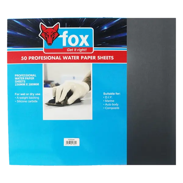 FOX ABR WATERPAPER PRO P 800 P/50