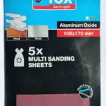 FOX ABR MULTI SANDING SHEETS P60 P/5XXX