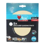 FOX ABR DISC VALCRO NO-HOLE 150MM P/5  MED