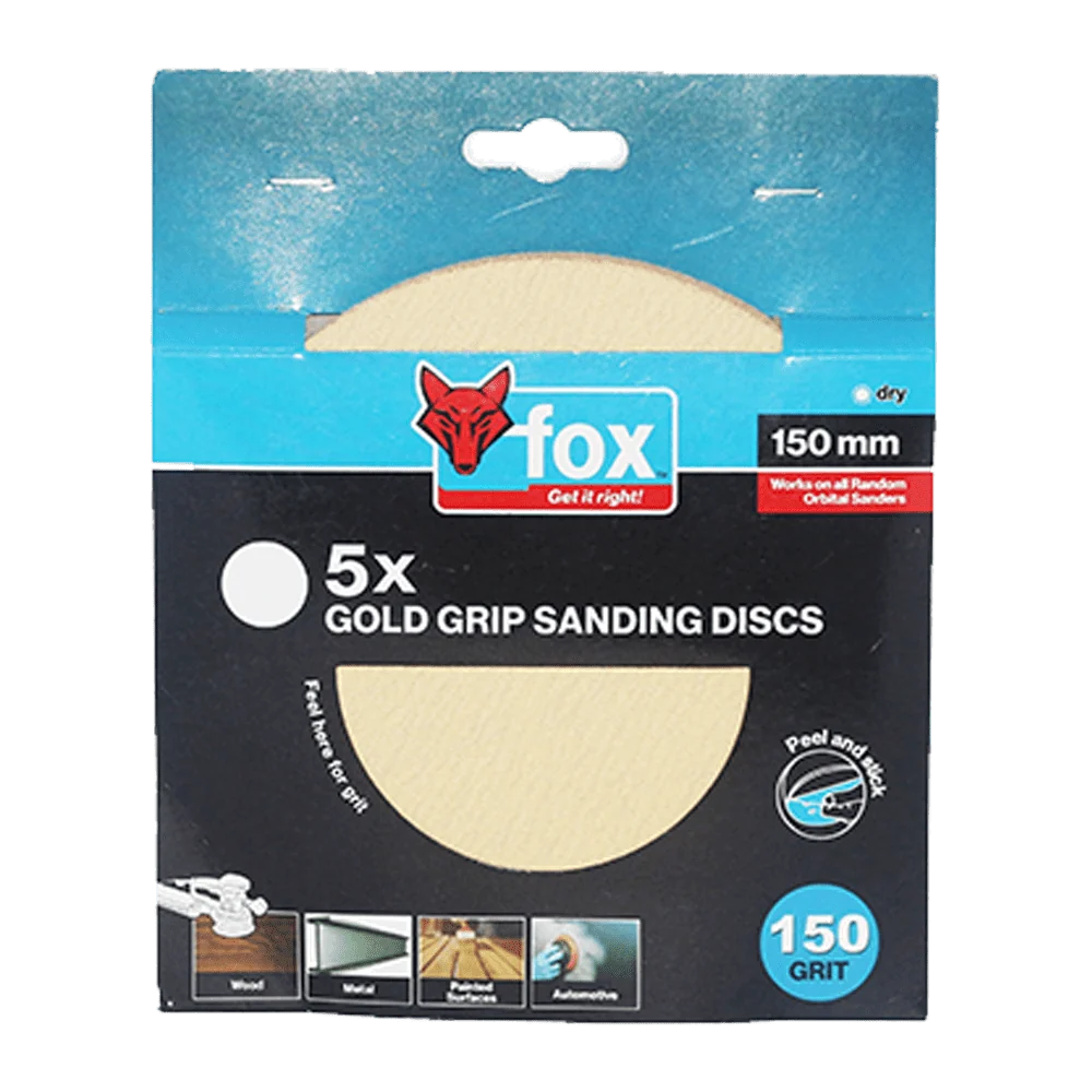 fox96775.webp FOX ABR DISC VALCRO NO-HOLE 150MM P/5 MED - Image 1