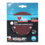 FOX ABR DISC VALCRO 8-HOLE 125MM P/5  CRS
