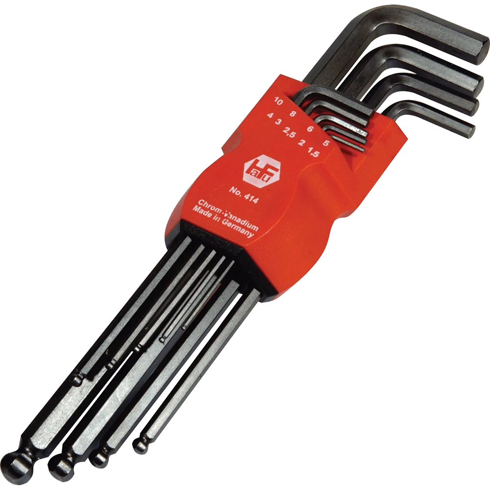 fuh1410.webp HAFU ALLENKEY SET METRIC 1.5-10MM BALL P/9 - Image 1