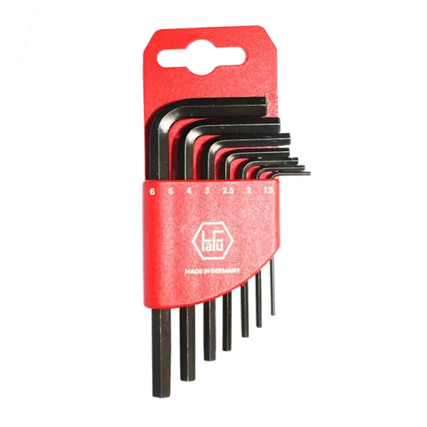 HAFU ALLENKEY SET METRIC 1.5-6MM P/7 STD