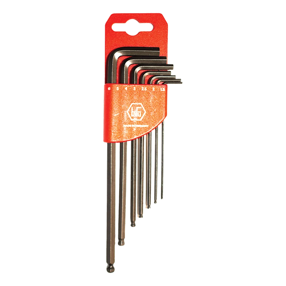 fuh1655.webp HAFU ALLENKEY SET METRIC 1.5-6MM P/7 BALL LONG - Image 1