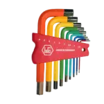 HAFU ALLENKEY SET METRIC 1.5-10MM P/9 COLORSXXX