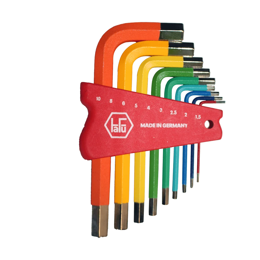 fuh1680.webp HAFU ALLENKEY SET METRIC 1.5-10MM P/9 COLORSXXX - Image 1