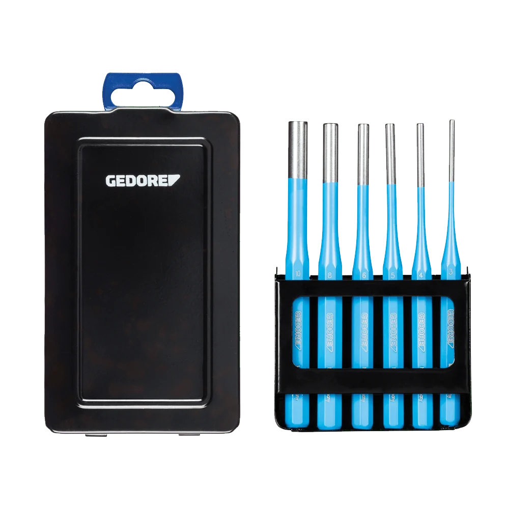 ged3014320.webp GEDORE BLUE PUNCH PIN SET P/6 3160 - Image 1
