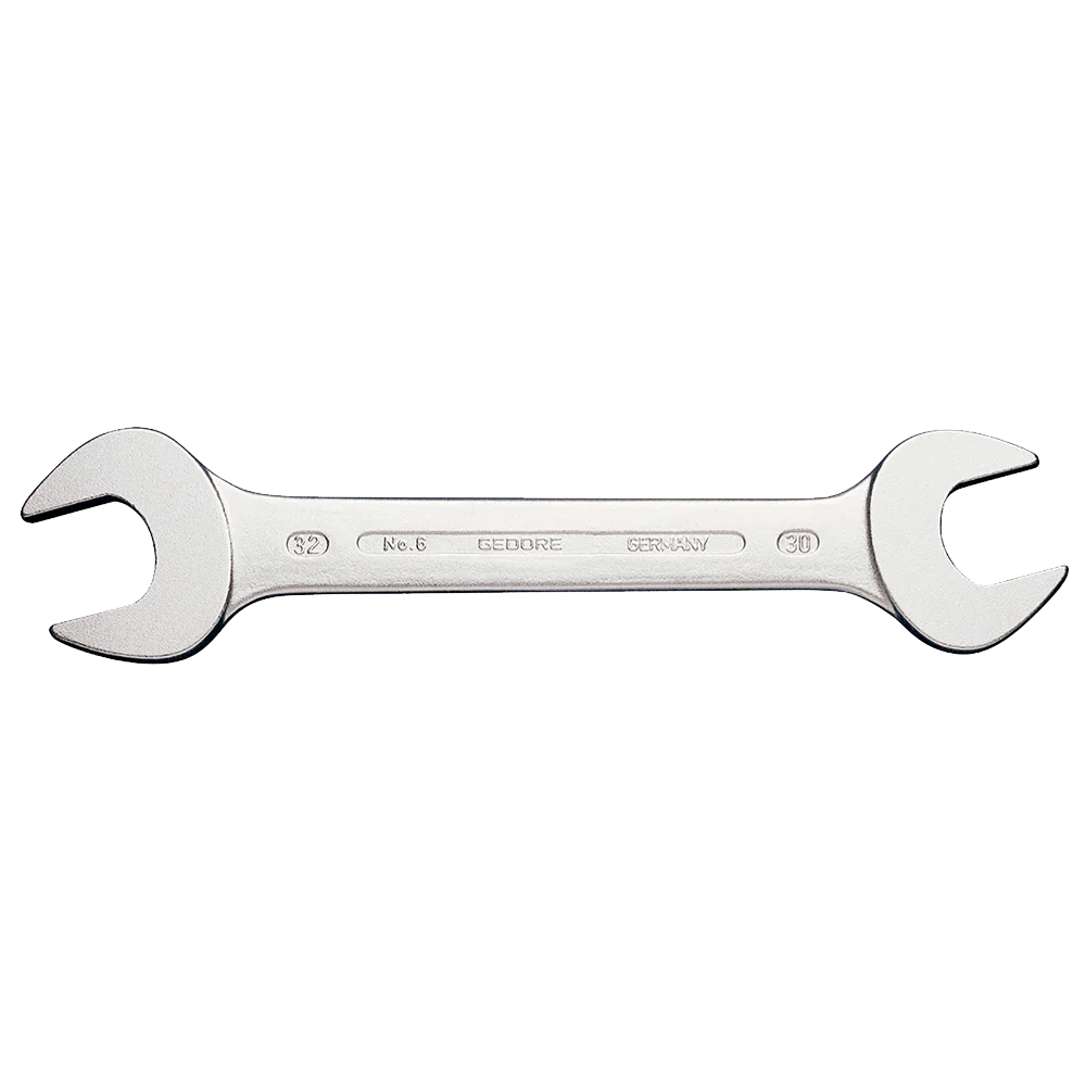 ged606804.webp GEDORE BLUE SPANNER DOUBLE OPEN 6 27X32MM - Image 1