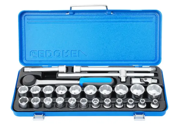 GEDORE BLUE SOCKET SET C19 1/2 C19/22TMZ