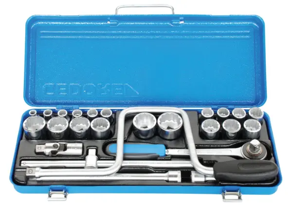 GEDORE BLUE SOCKET SET D19 1/2 D19TMAZ