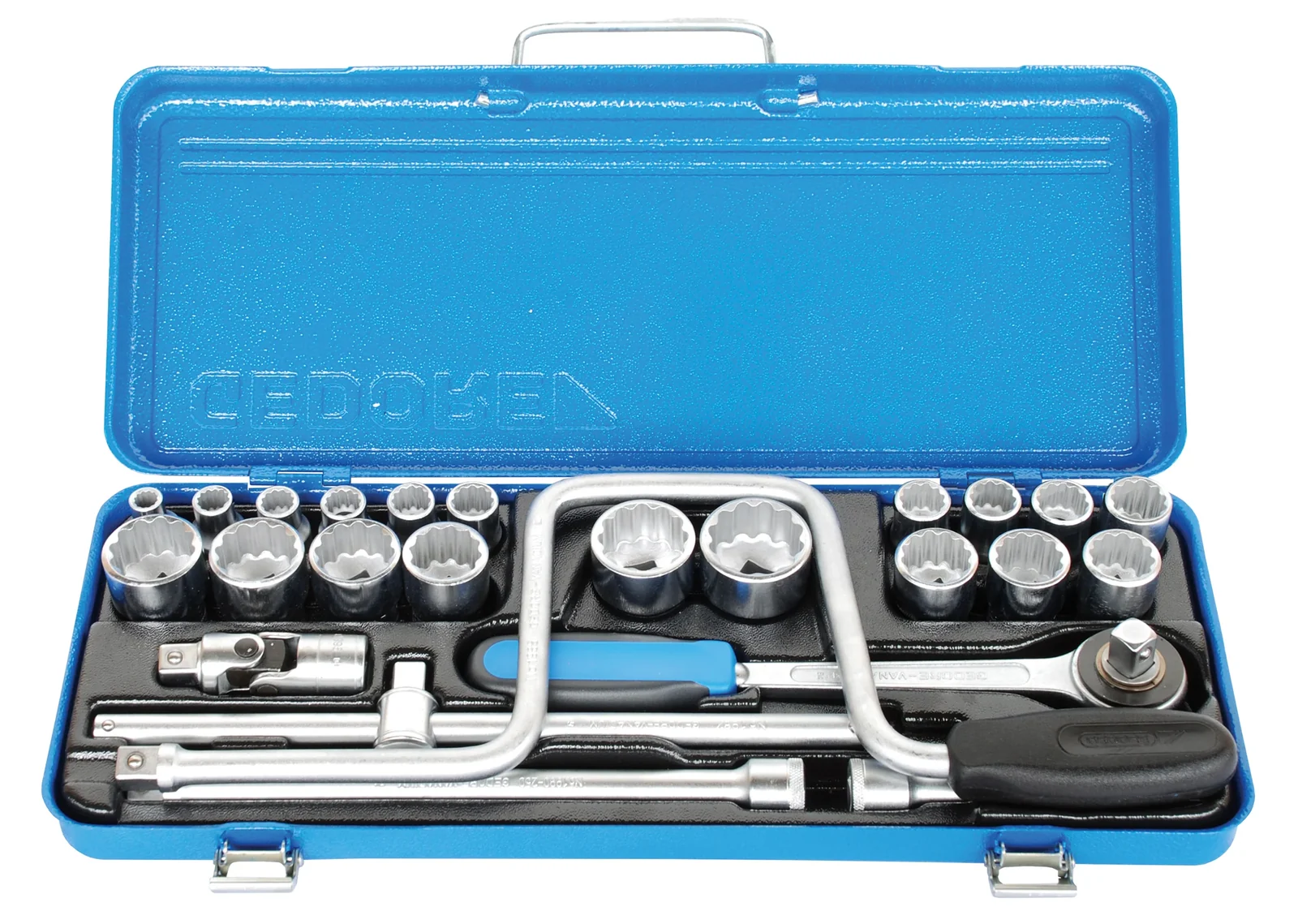ged614572.webp GEDORE BLUE SOCKET SET D19 1/2 D19TMAZ - Image 1